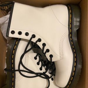 White Dr. Martens